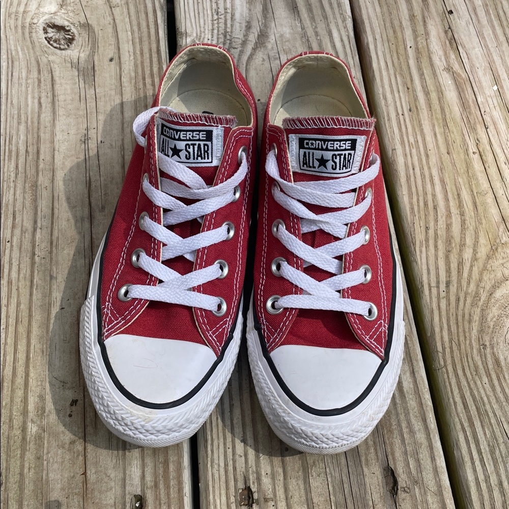 Converse All-Star Ox Red Unisex Sneakers Size W6/ M4
